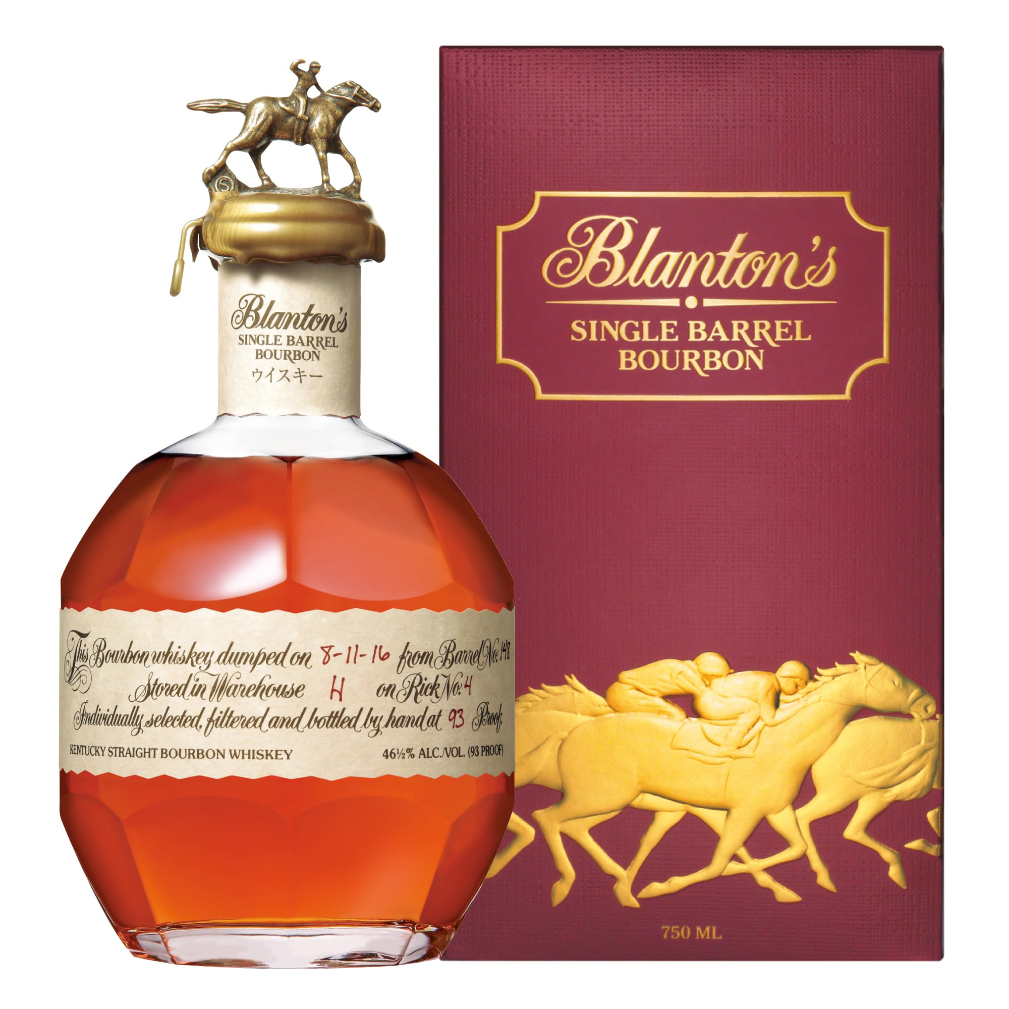 Blanton's Burbon ウィスキー☆750ml Amazon.co.jp: 【父の日 お中元 ギフト】 ブラントン [ ウイスキー